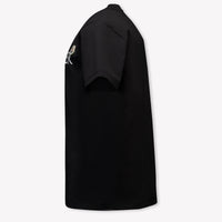 Moncler Kids Boys  T-Shirt Black