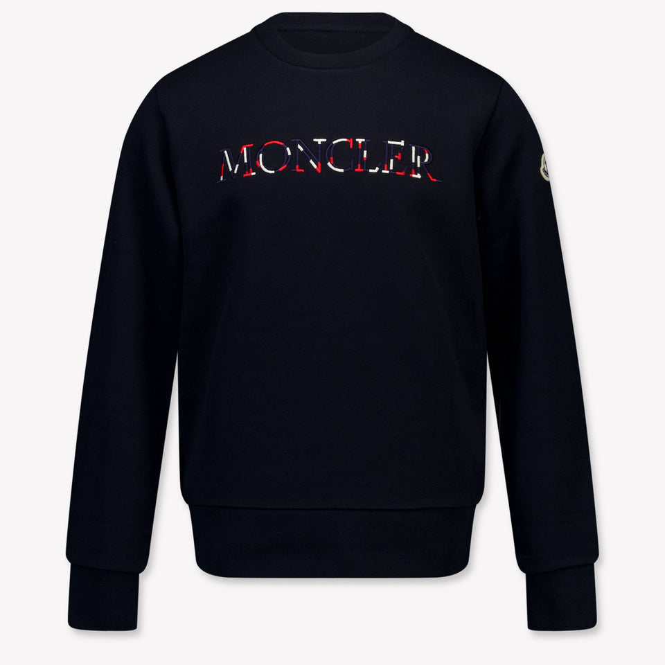 Moncler Kids Boys Sweater  Navy