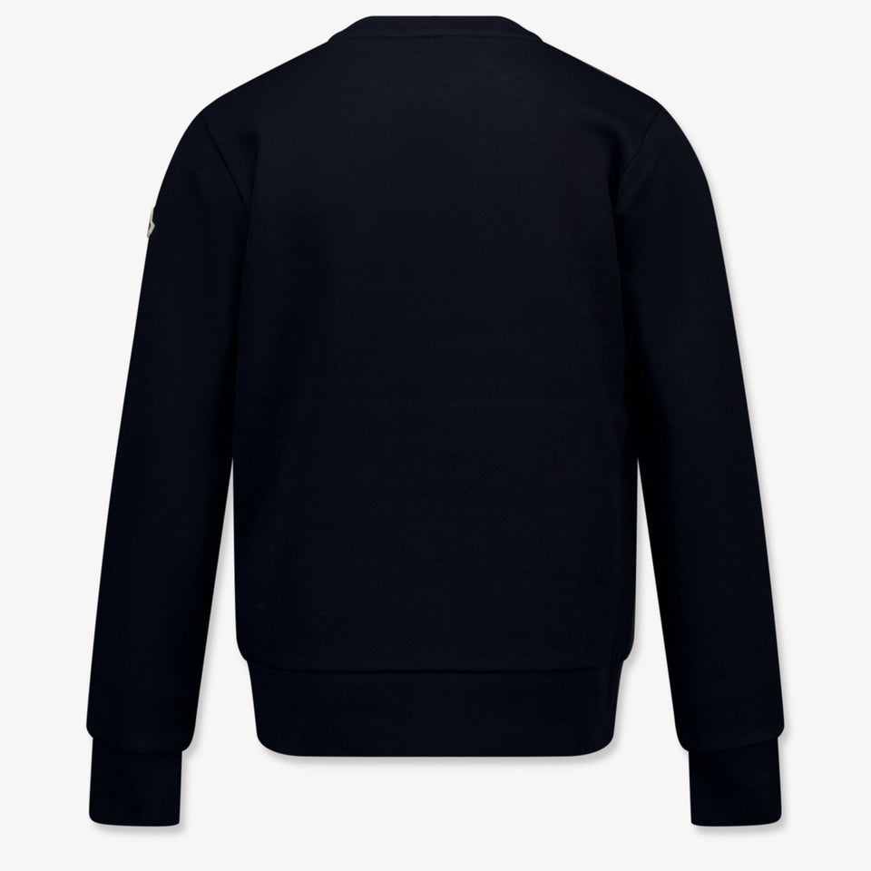 Moncler Kids Boys Sweater  Navy