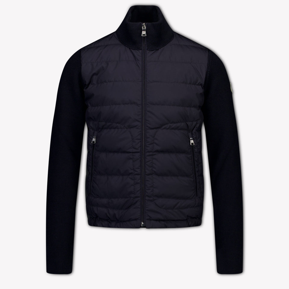 Moncler Kinder Jongens Vest In Navy