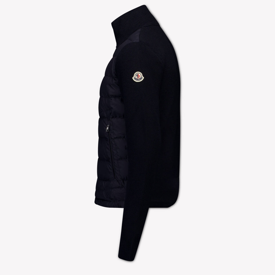 Moncler Kinder Jongens Vest In Navy