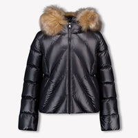 Moncler Domas Kinder Meisjes Winterjas In Zwart