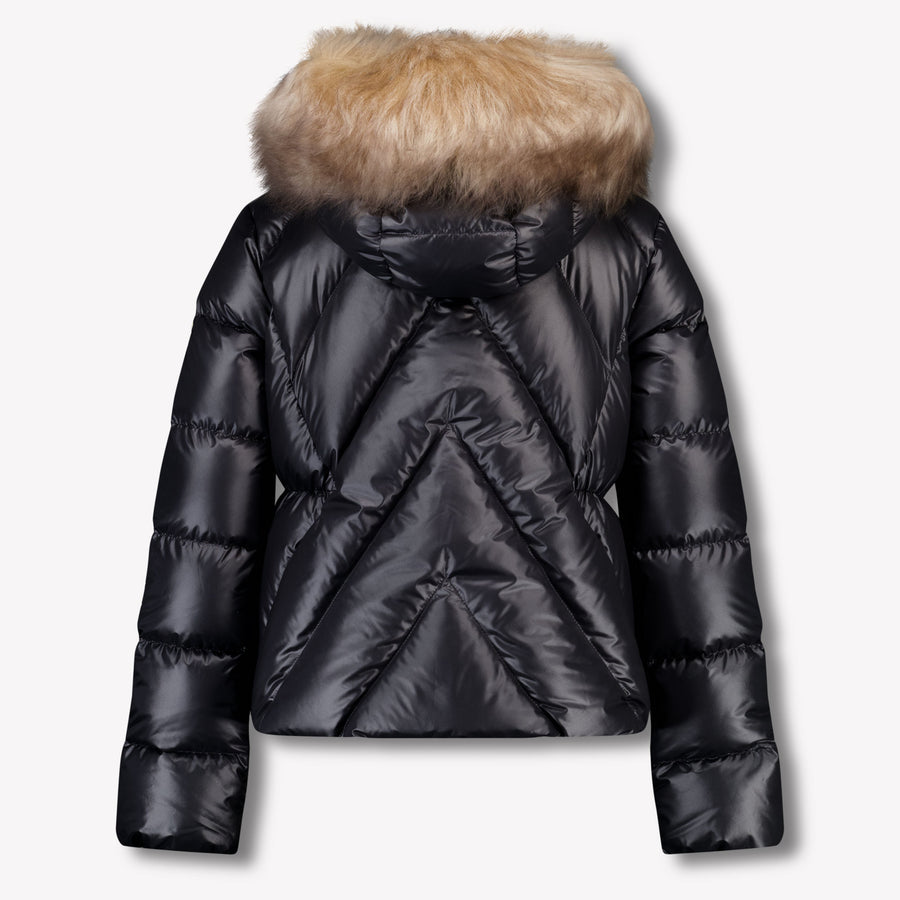 Moncler Domas Kinder Meisjes Winterjas In Zwart