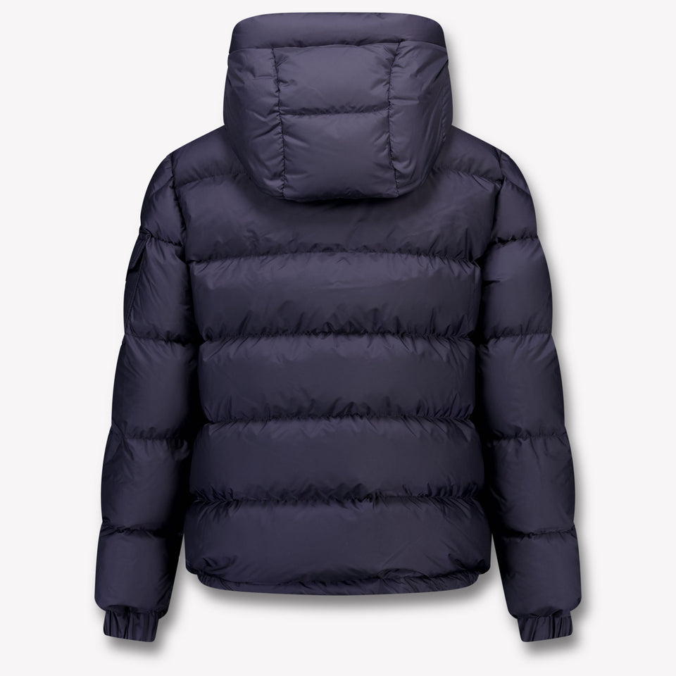 Moncler Eranu Kinder Jongens Winterjas In Navy