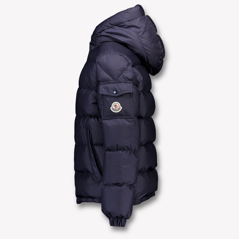 Moncler Eranu Kinder Jongens Winterjas In Navy