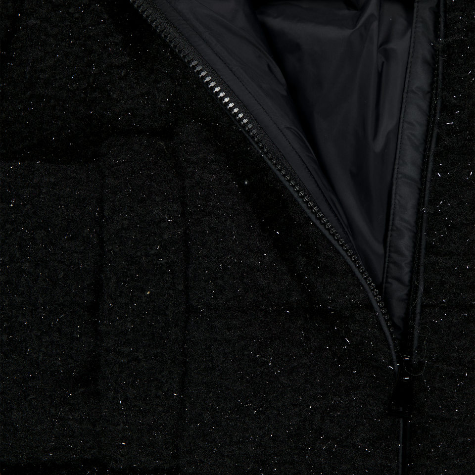 Moncler Zambaga Kinder Meisjes Winterjas In Zwart