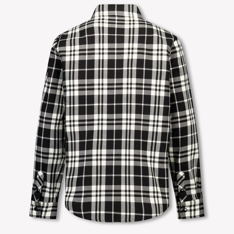 Moncler Kinder Jongens Blouse In Zwart