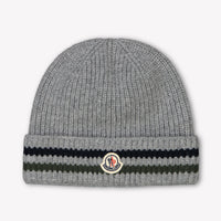 Moncler Kids Boys Hat Gray