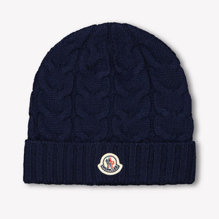 Moncler Kinder Unisex Muts In Navy
