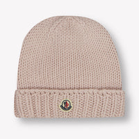 Moncler Kinder Meisjes Muts In Licht Roze