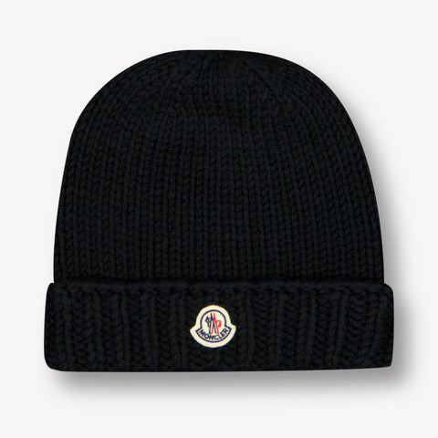Moncler Kids Girls Hat Black