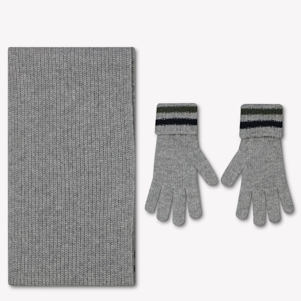 Moncler Kinder Jongens Sjaals In Grijs