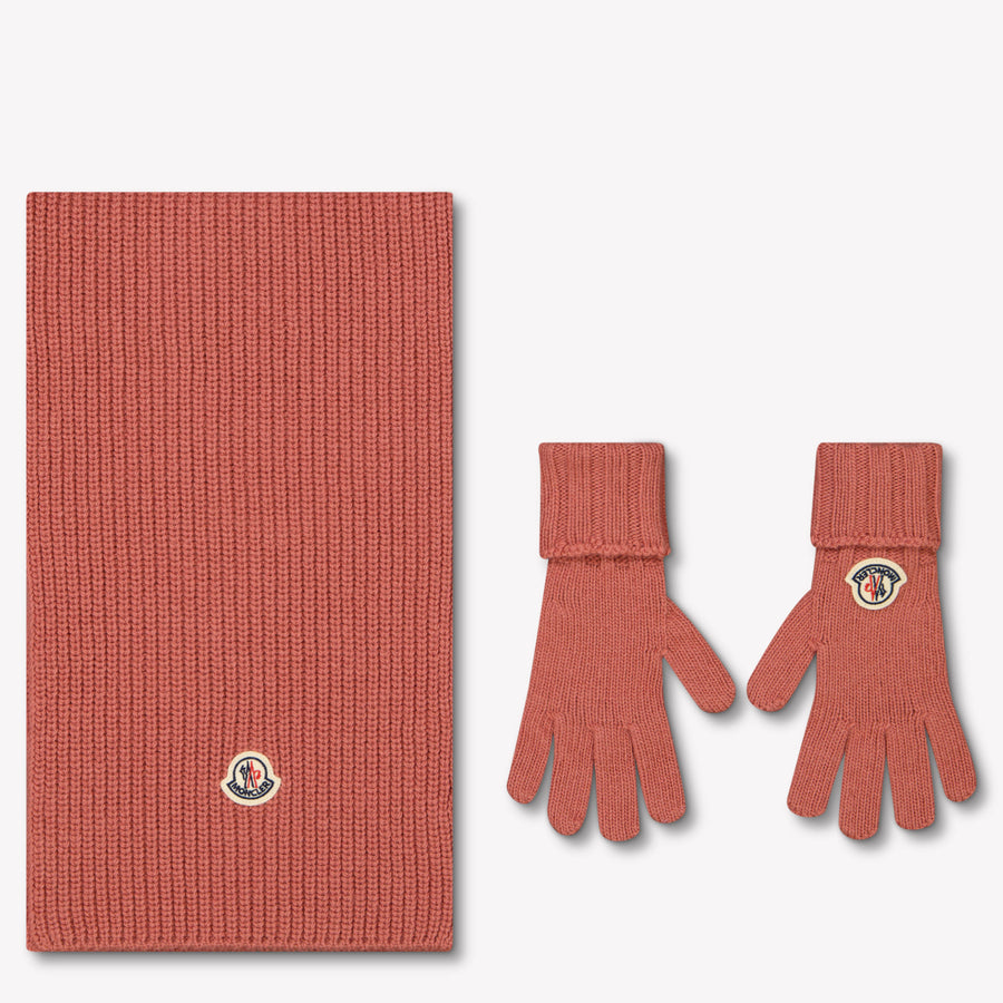 Moncler Kinder Meisjes Sjaals In Licht Roze