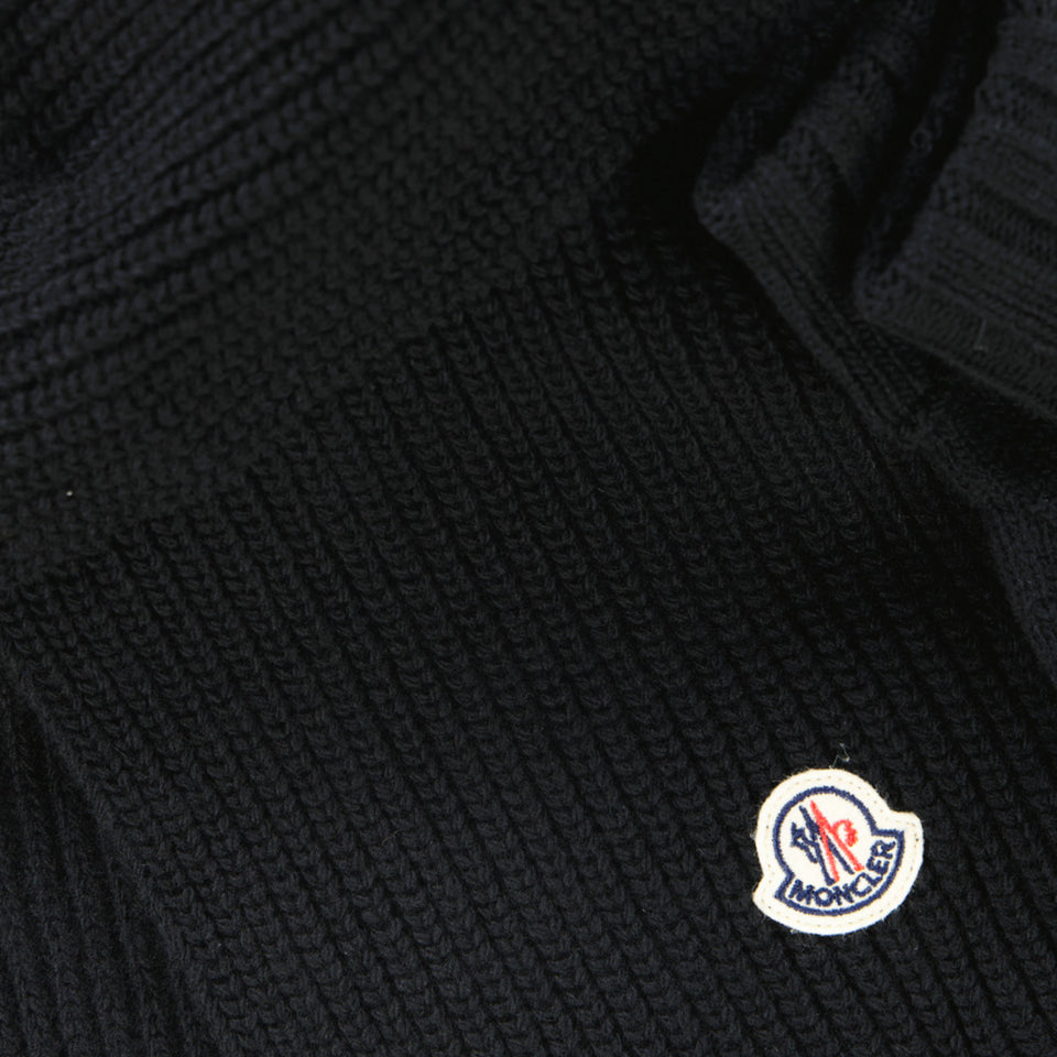 Moncler Kinder Unisex Sjaals In Zwart