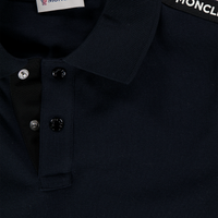 Moncler Kinder Jongens Polo In Zwart