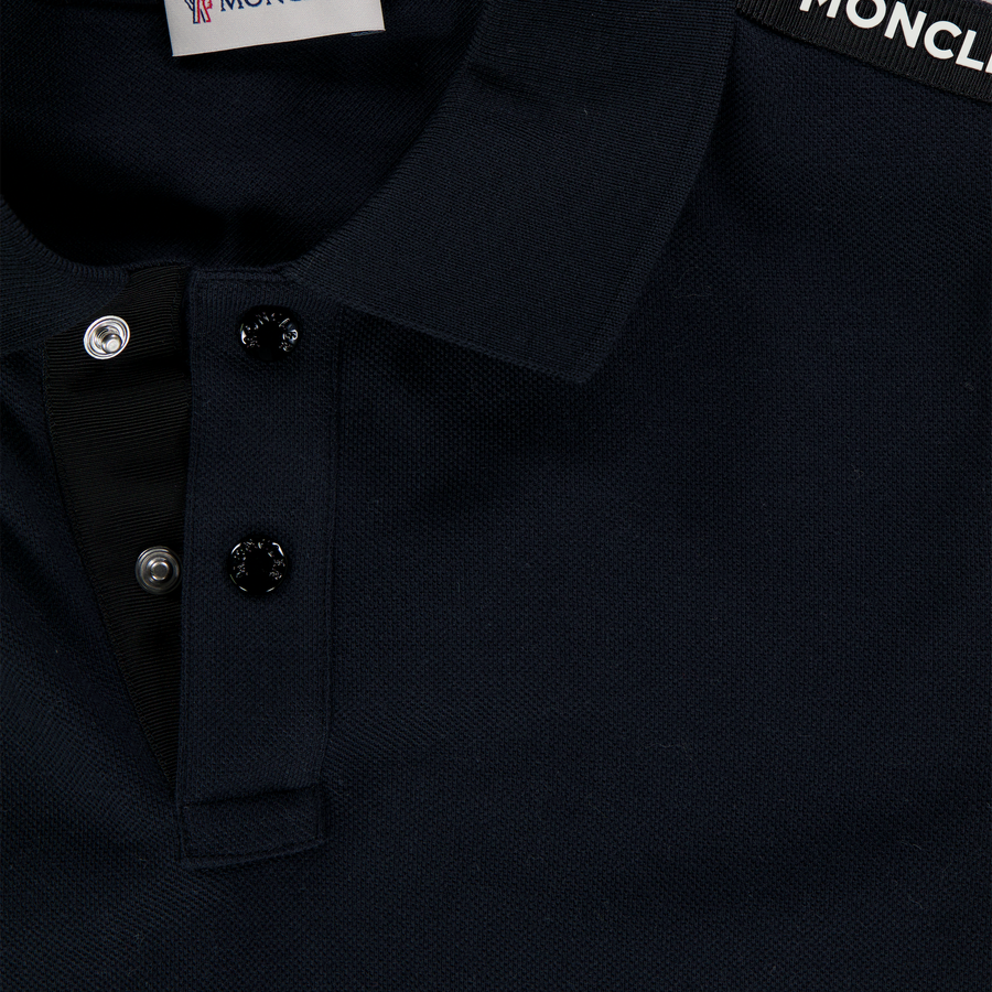 Moncler Kinder Jongens Polo In Zwart