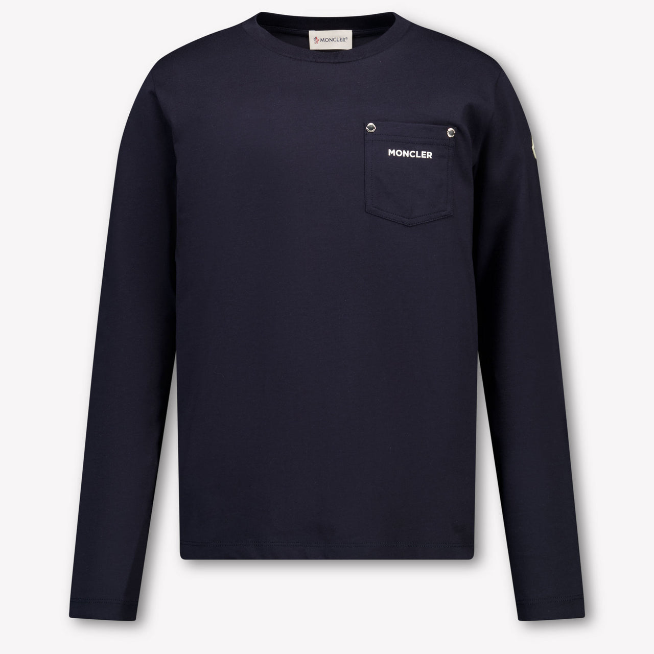 Moncler Kids Boys  T-Shirt Navy