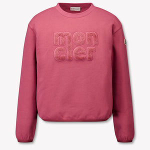Moncler Kinder Meisjes Trui In Roze