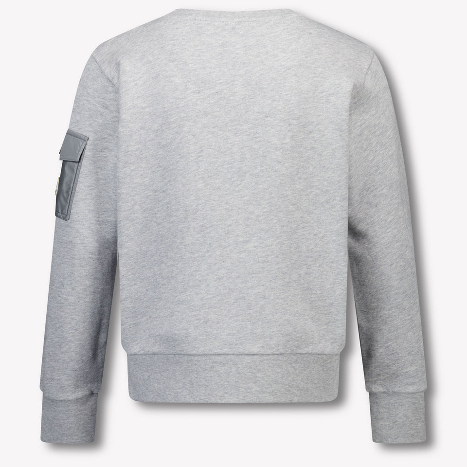 Moncler Kinder Jongens Trui In Grijs