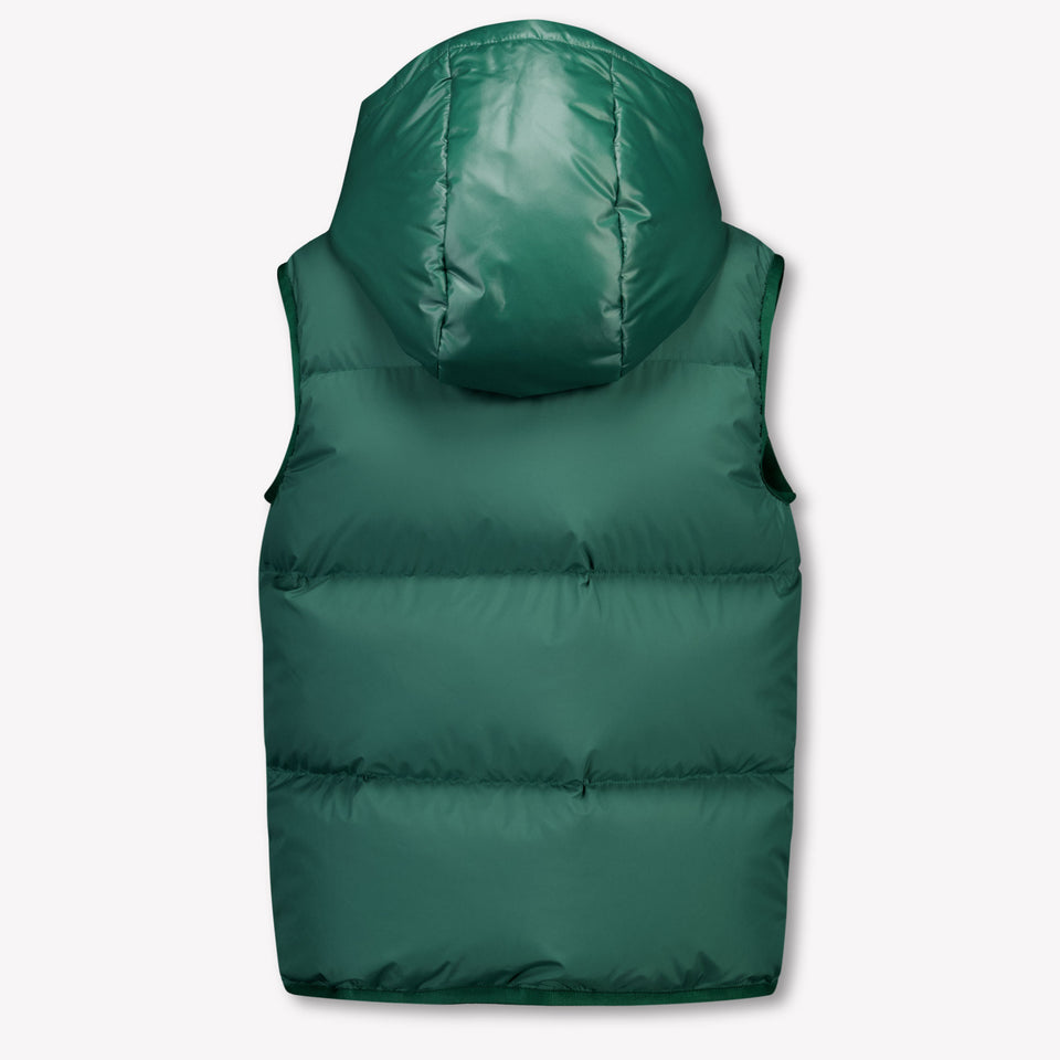 Moncler Satisfied Kids Boys' Body Warmer  Green