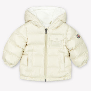 Moncler Mesles Baby Boys Winter Jacket  Light Beige