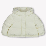 Moncler Laurie Baby Girls Winter Jacket  Offwhite