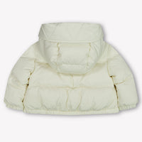 Moncler Laurie Baby Girls Winter Jacket  Offwhite
