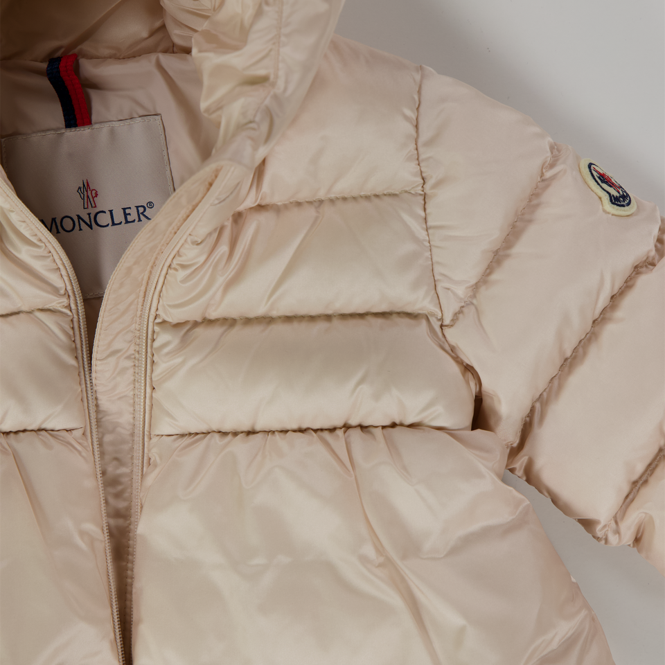 Moncler Odile Baby Girls Winter Jacket  Light Pink