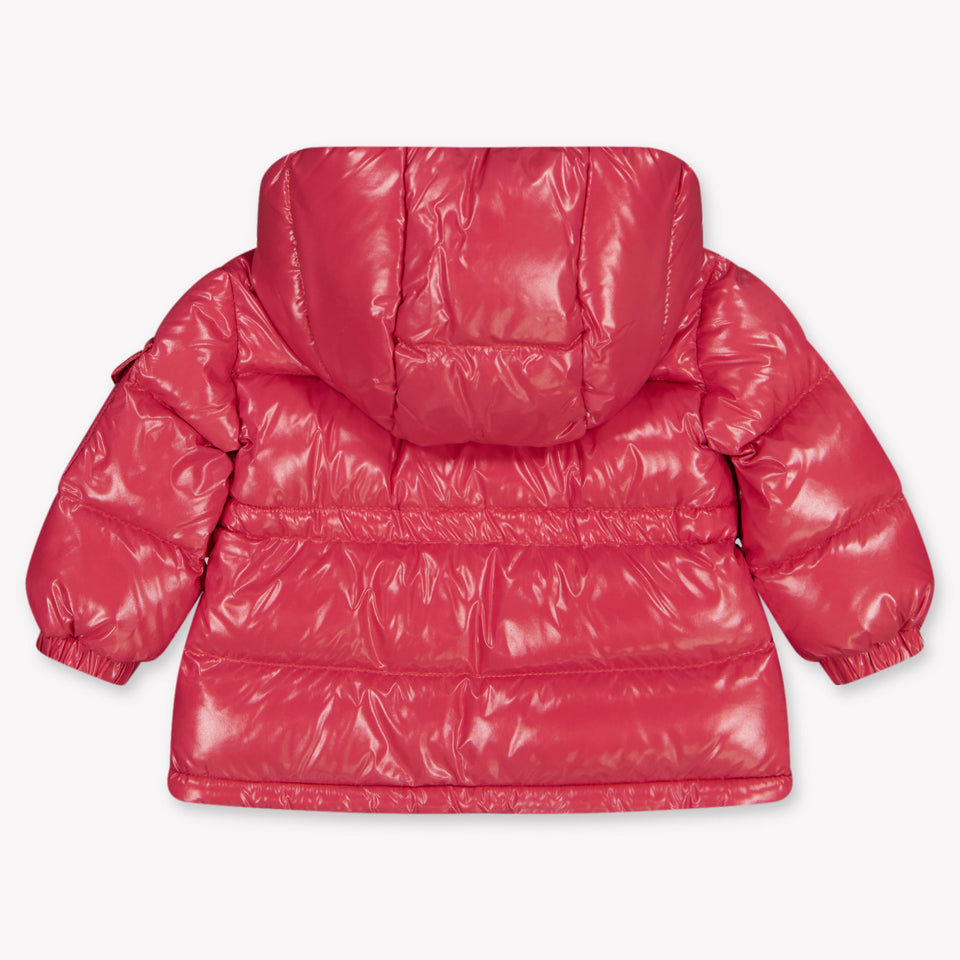 Moncler Maire Baby Girls Winter Jacket  Fuchsia
