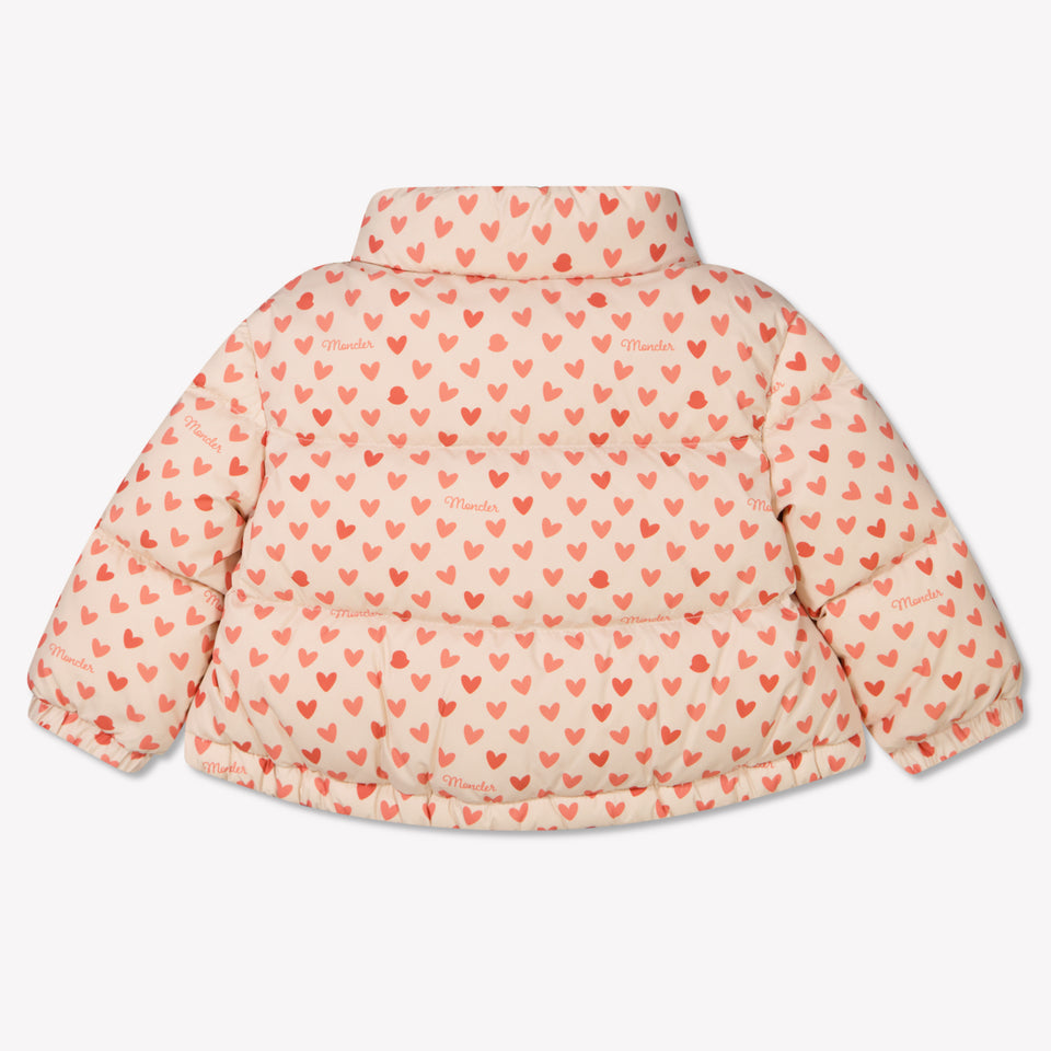 Moncler Bashira Baby Girls Winter Jacket  Offwhite
