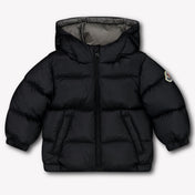 Moncler New Macaire Baby Jongens Winterjas In Zwart