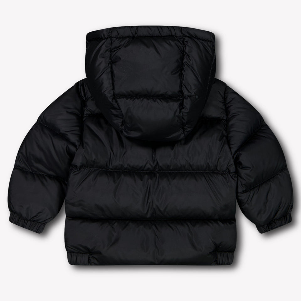 Moncler New Macaire Baby Jongens Winterjas In Zwart
