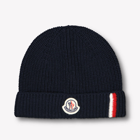 Moncler Baby Jongens Muts In Navy