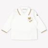 Moncler Baby Jongens Polo In Off White
