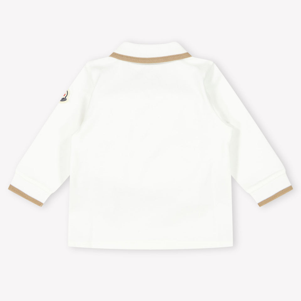 Moncler Baby Boys Polo  Offwhite