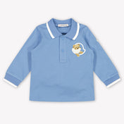 Moncler Baby Boys Polo  Light Blue