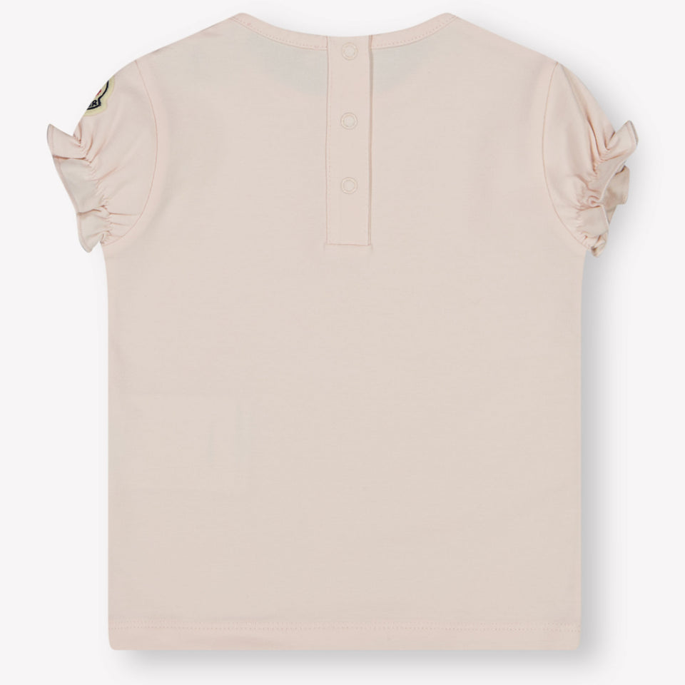 Moncler Baby Girls T-Shirt  Light Pink