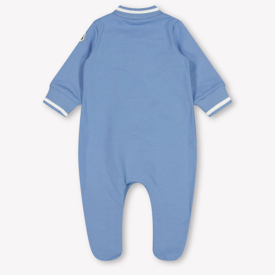 Moncler Baby Boys Playsuit  Light Blue