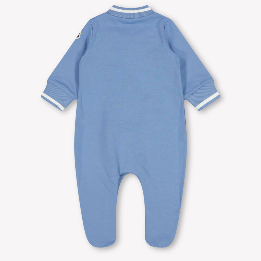 Moncler Baby Boys Playsuit  Light Blue