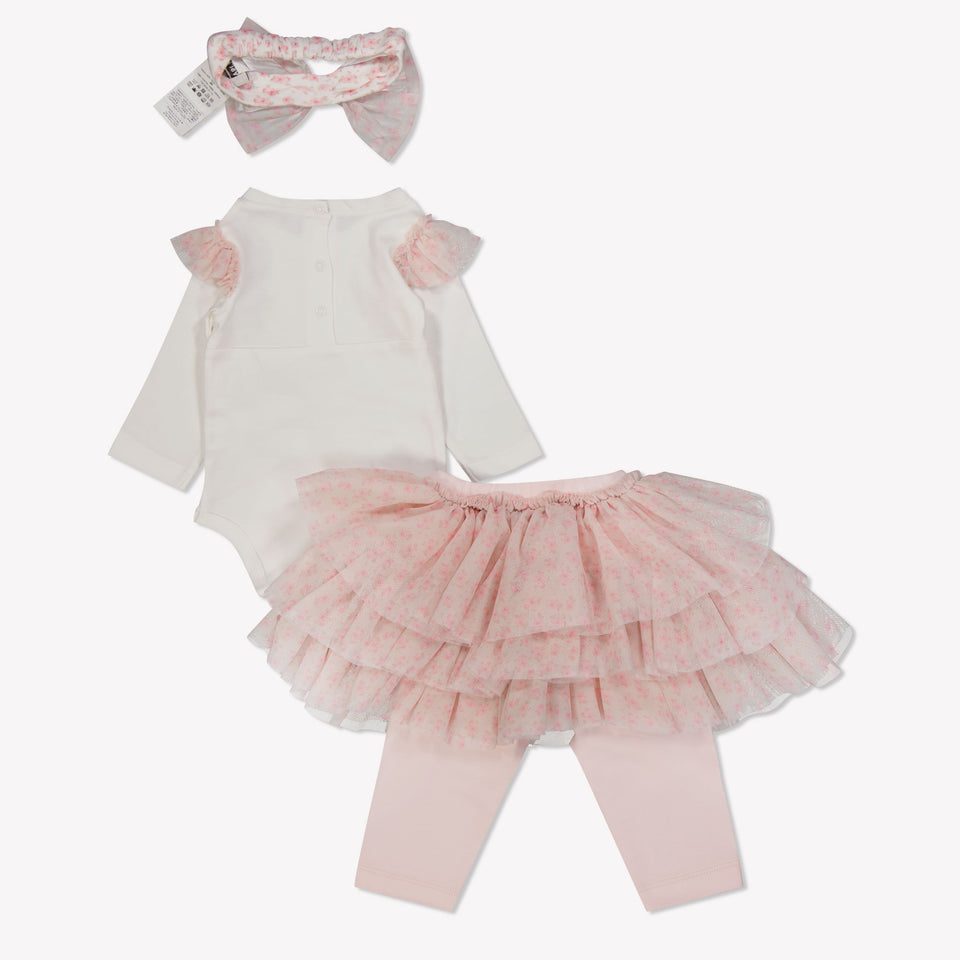 MonnaLisa Baby Meisjes Boxpakje in Licht Roze