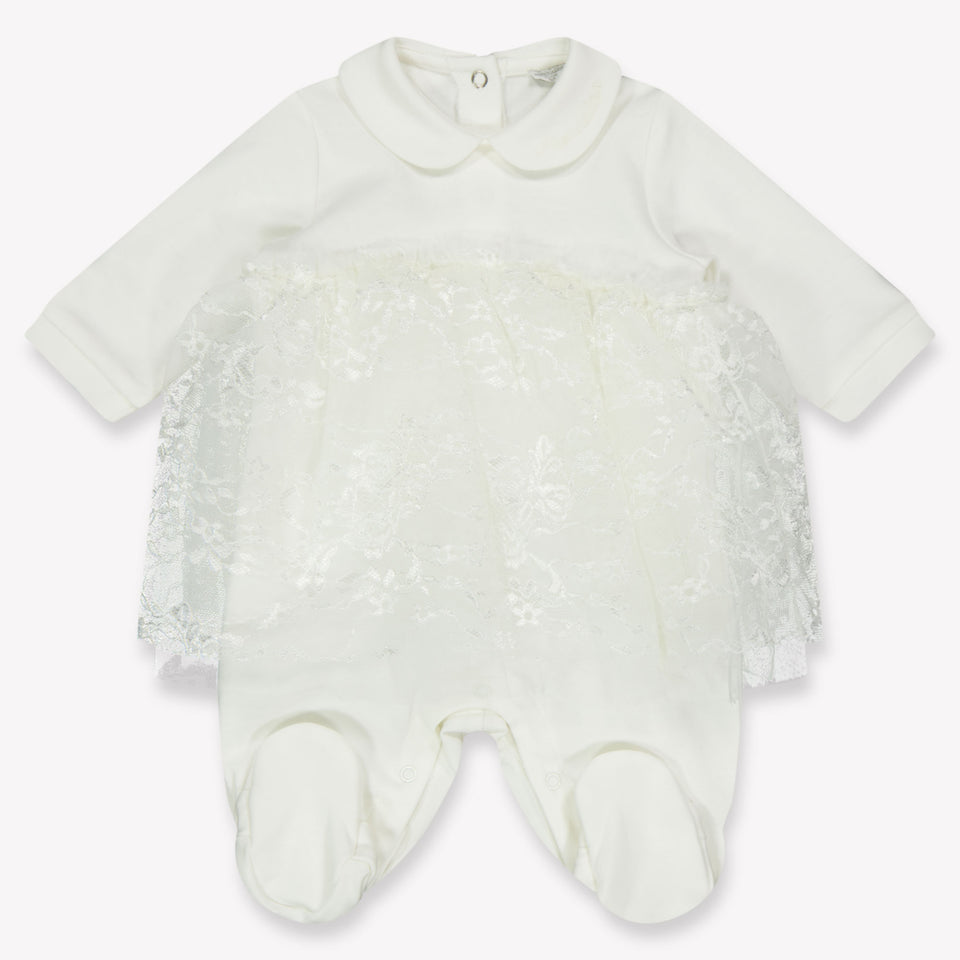 MonnaLisa Baby Meisjes Boxpakje in Off White