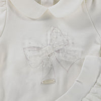 MonnaLisa Baby Meisjes Boxpakje in Off White