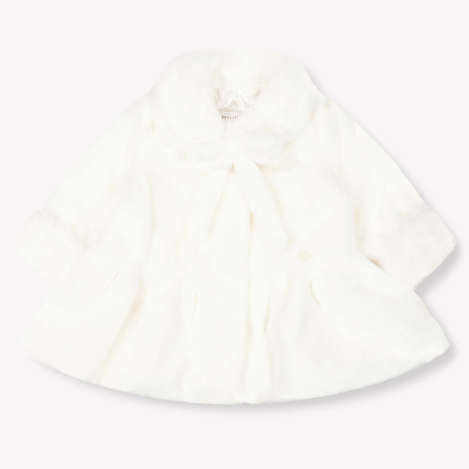 Monnalisa Baby Girls Jackets  Offwhite
