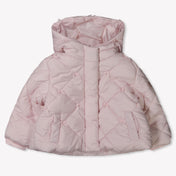 Monnalisa Baby Girls Winter Jacket  Light Pink