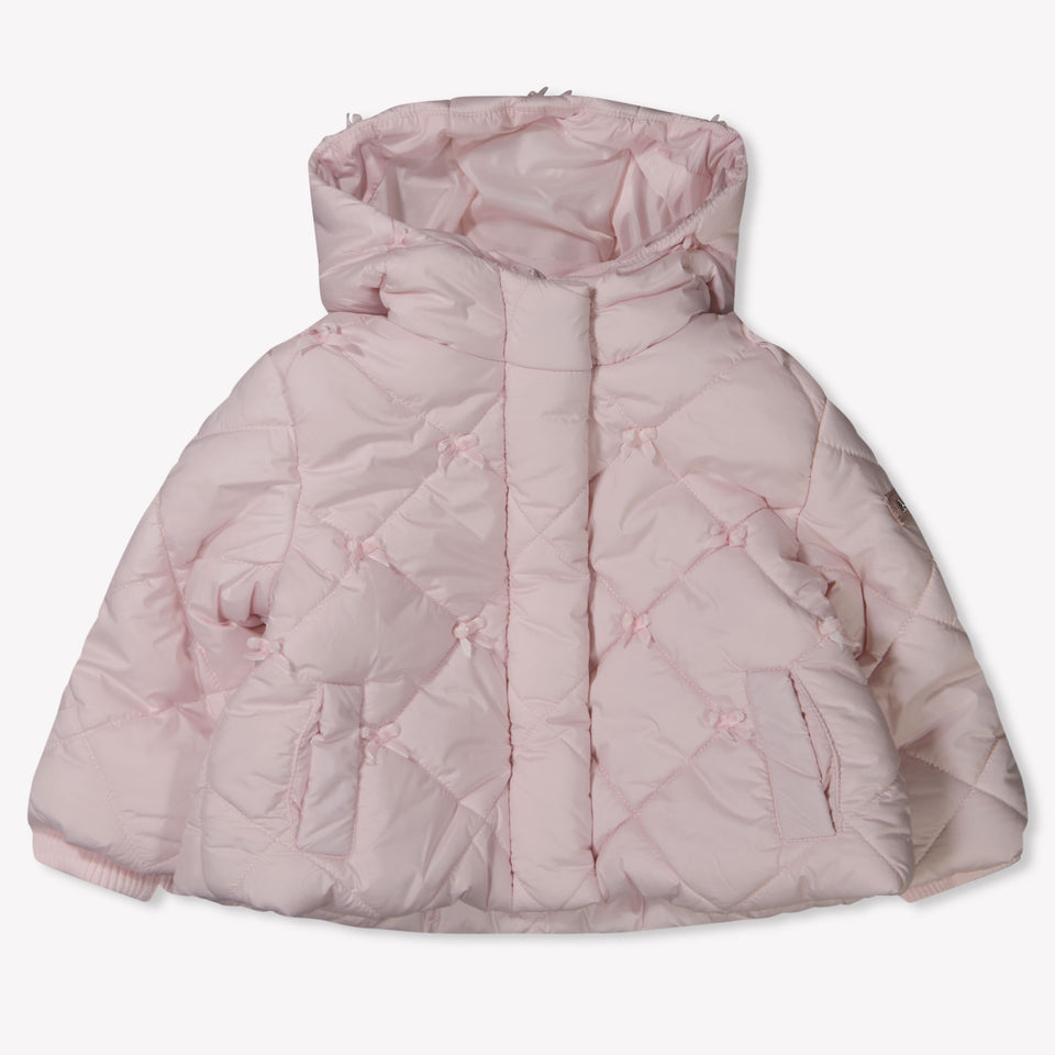 Monnalisa Baby Girls Winter Jacket  Light Pink