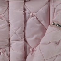 MonnaLisa Baby Meisjes Winterjas in Licht Roze