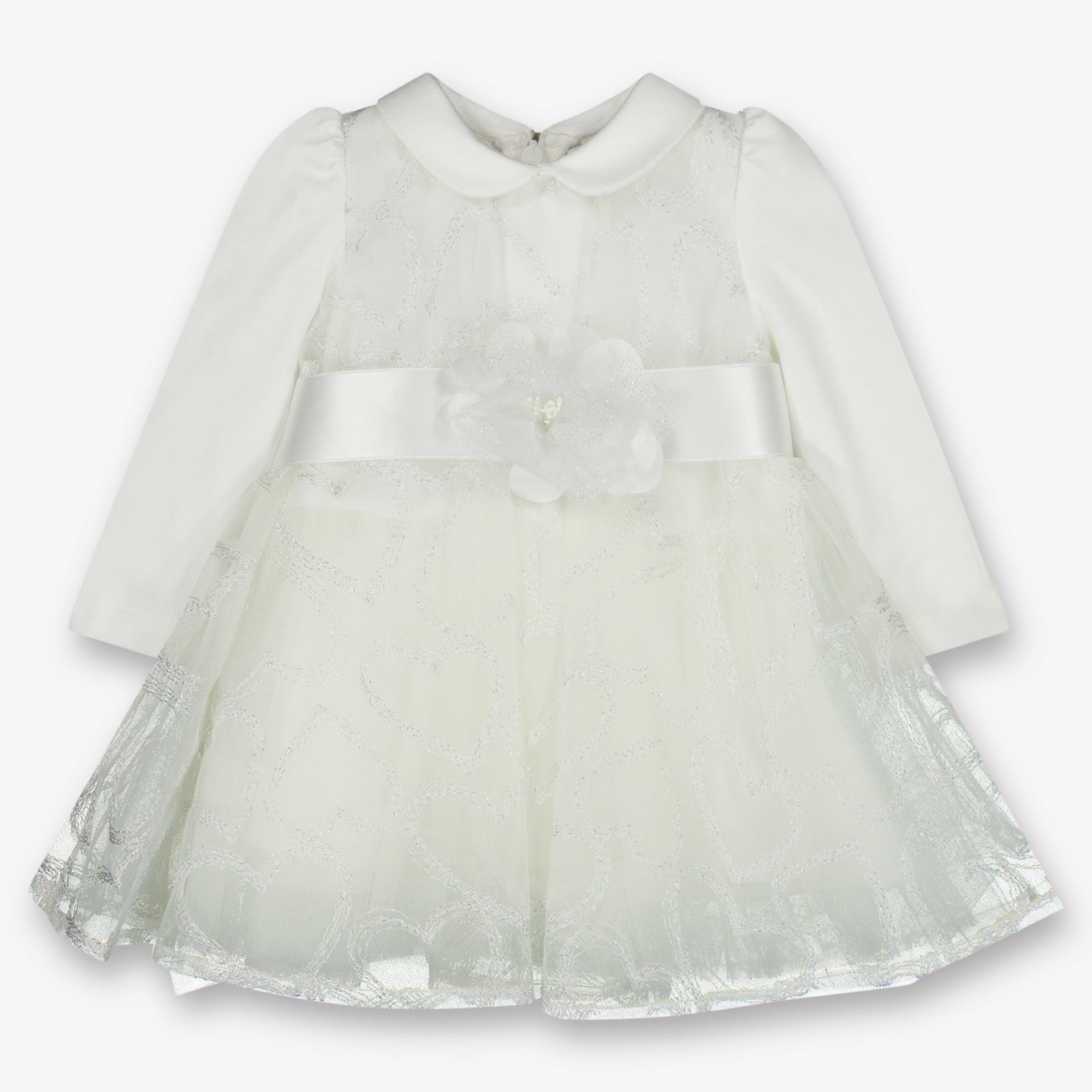 Monnalisa Baby Girls Dress  Offwhite