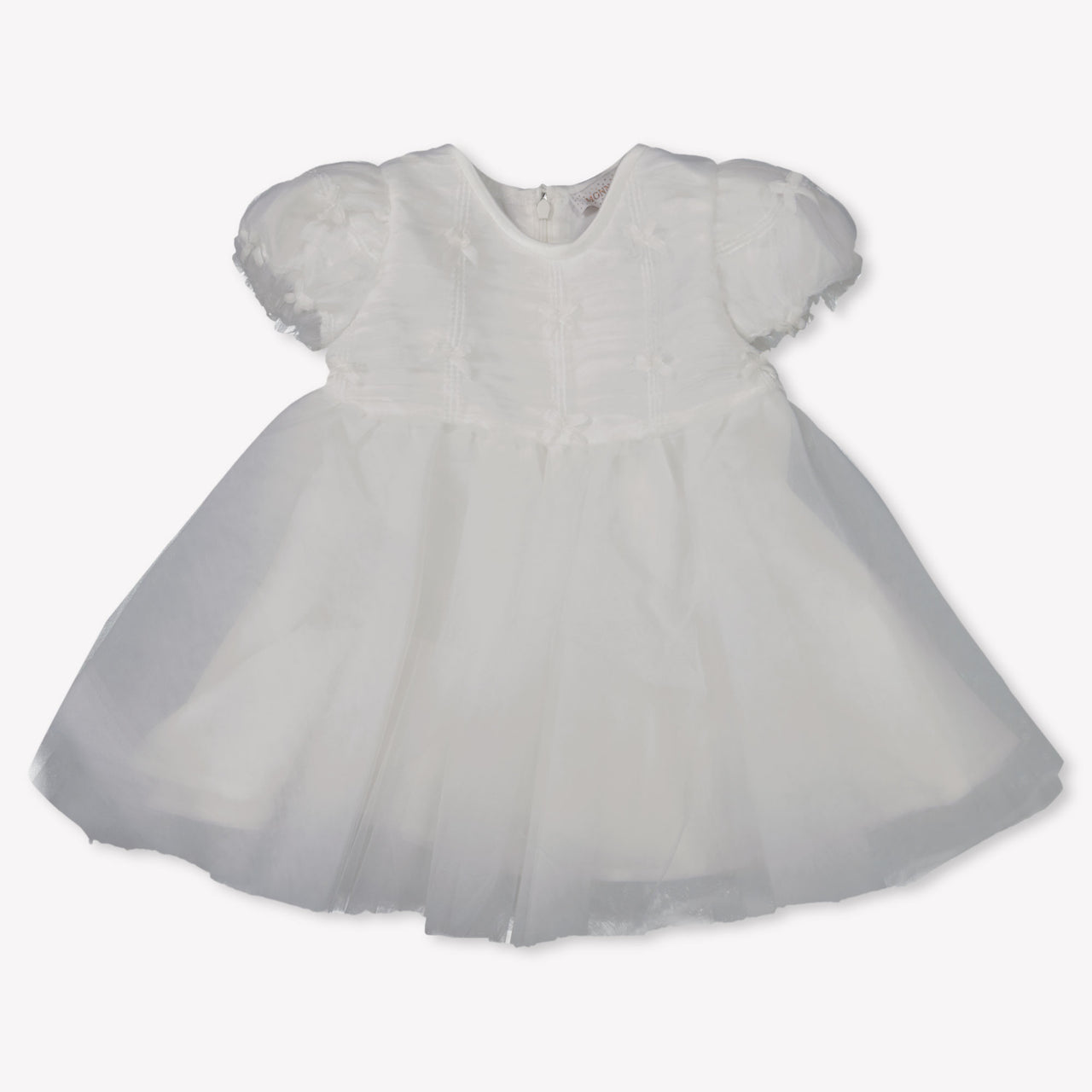 MonnaLisa Baby Meisjes Jurk in Off White