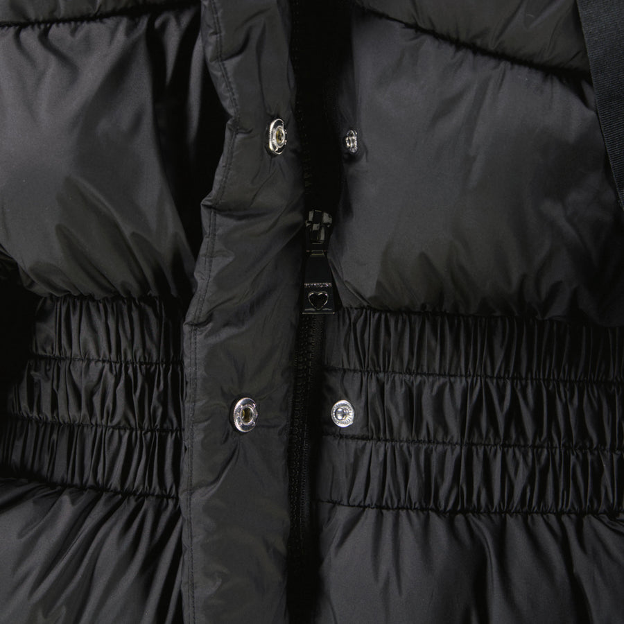Monnalisa Kids Girls Winter Coat  Black