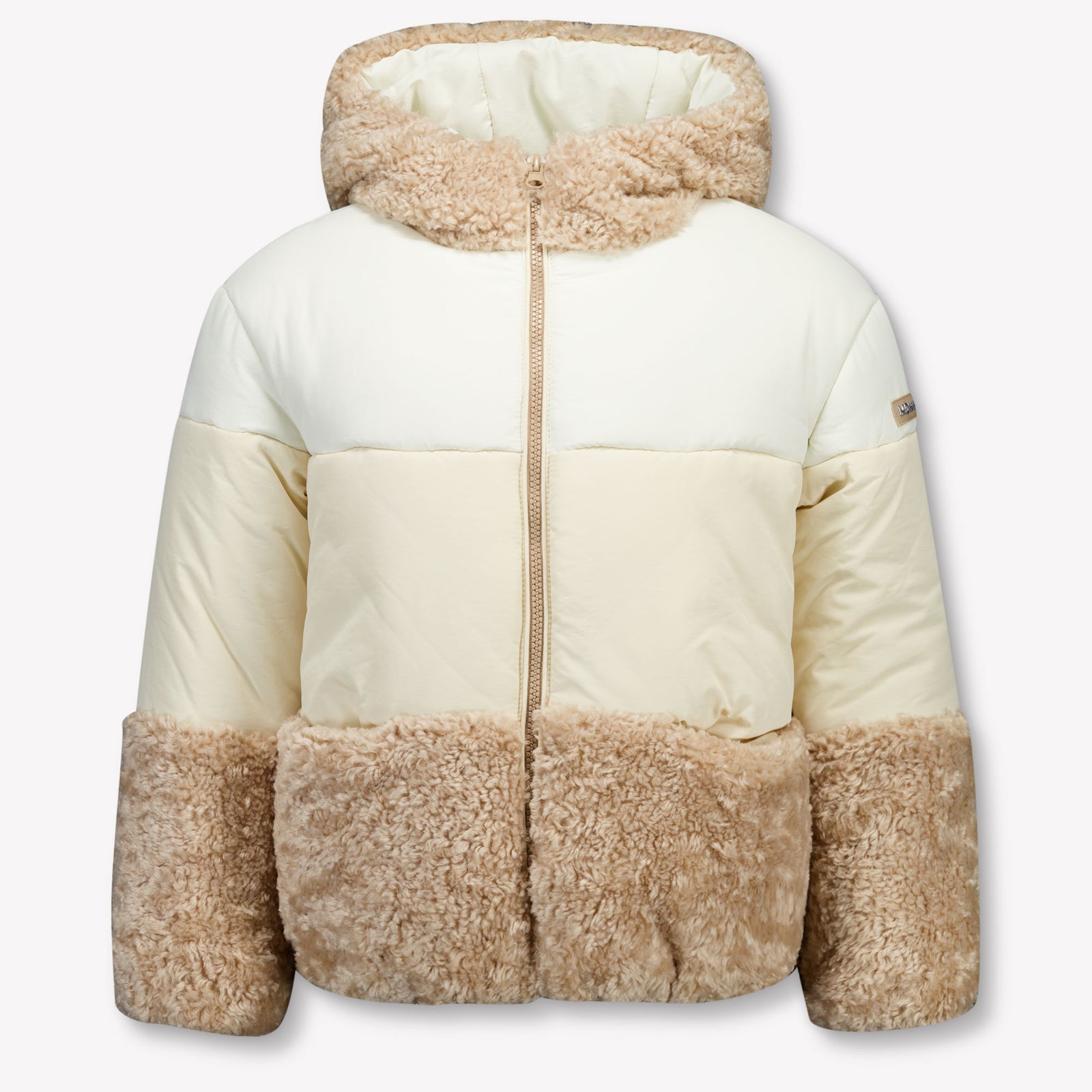 MonnaLisa Kinder Meisjes Winterjas in Beige